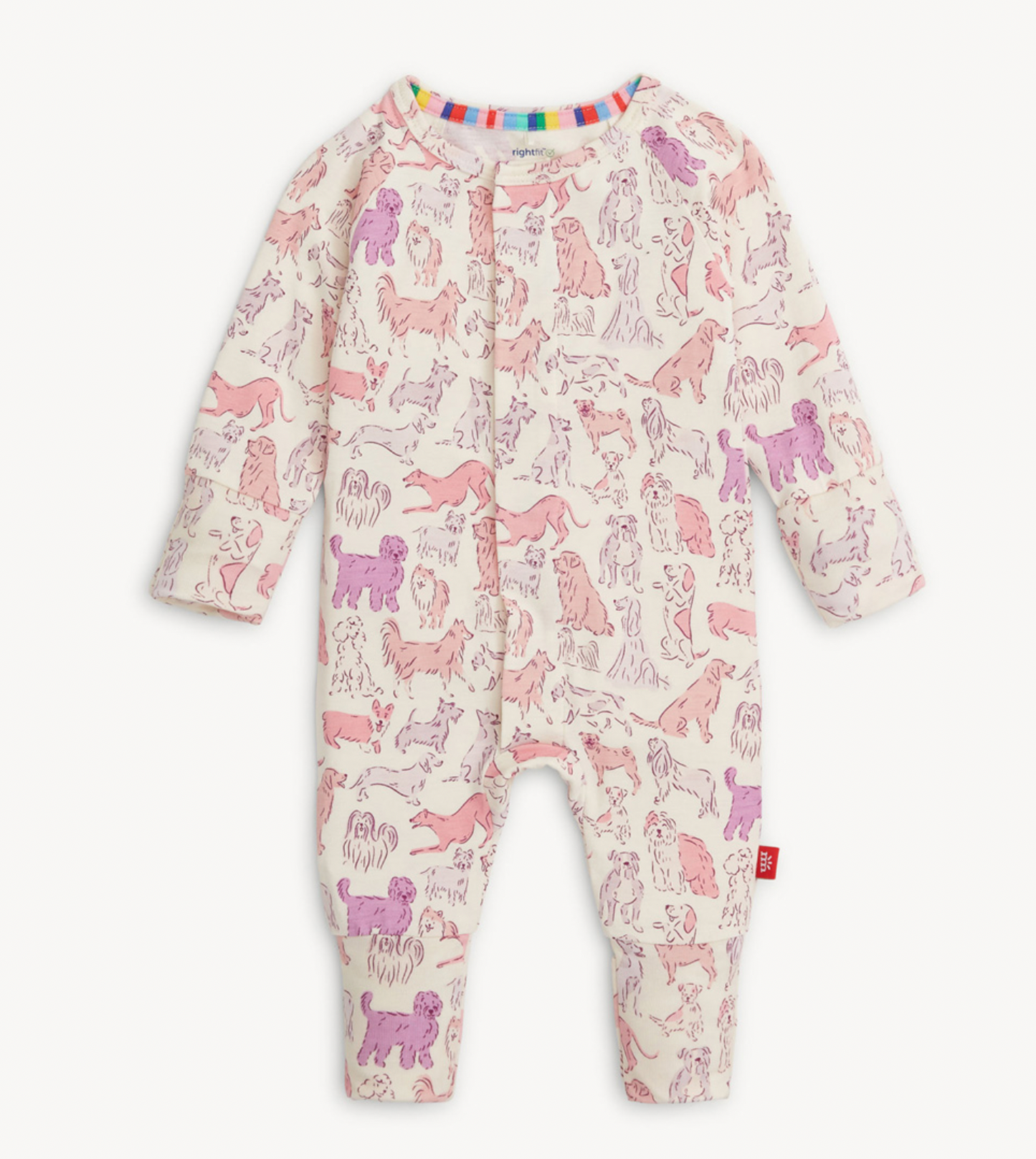 Pink It's A Paw-ty Magnetic Convertible Coverall
