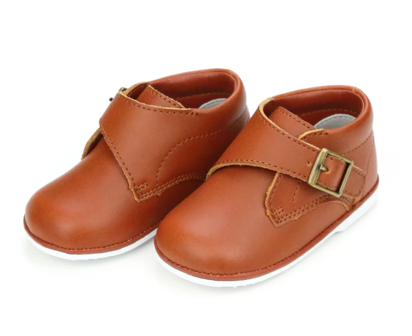 Finch Boy's Buckled Leather Boot (Baby)