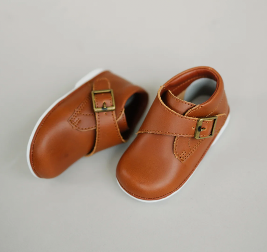 Finch Boy's Buckled Leather Boot (Baby)