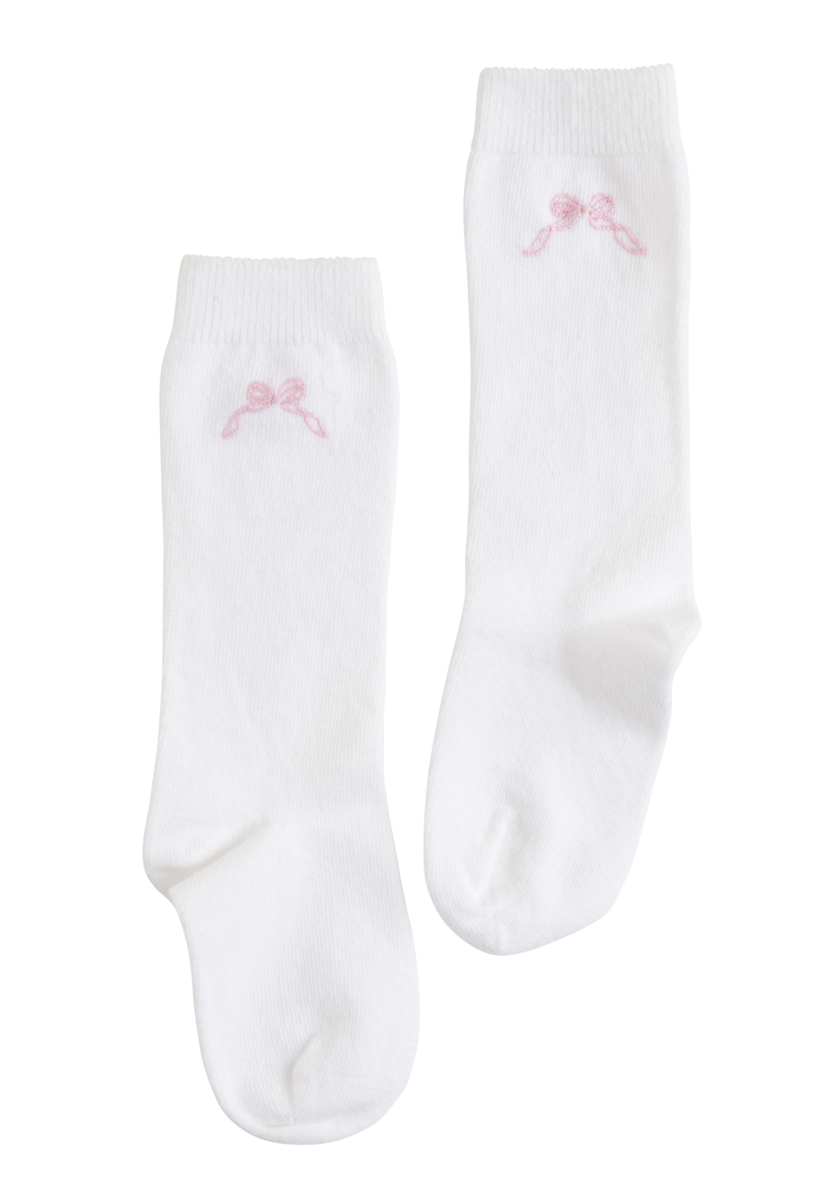 Knee High Socks- Pink Bow