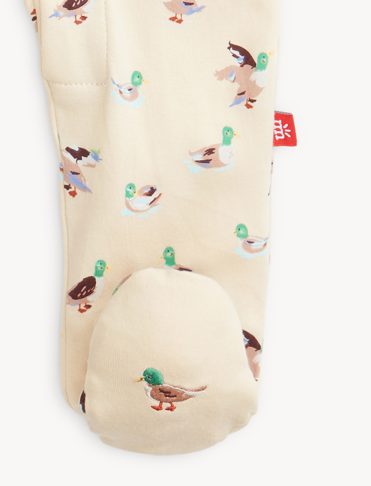 Quack Me Up Organic Cotton Footie