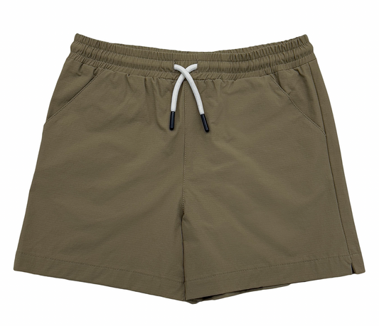 Topsail Performance Shorts - Khaki