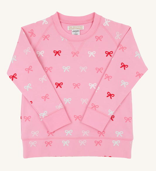 Cassidy Comfy Crewneck - Bitty Bows