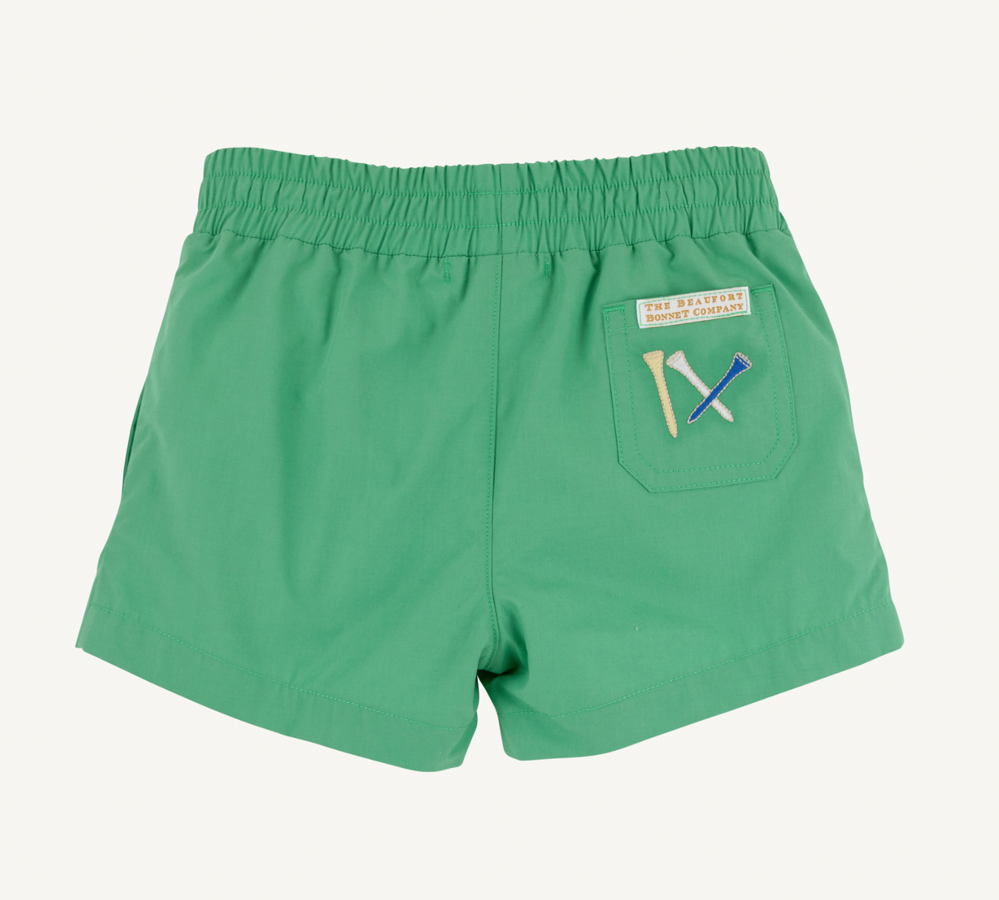 Sheffield Shorts-Gibson Island Green/Golf Flag and Tees