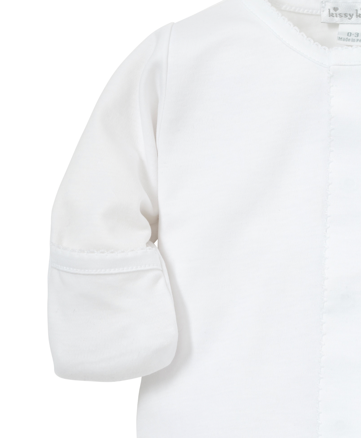 White/White Basics Footie