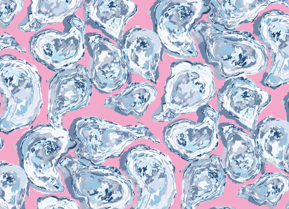 Spring Tides Bow Back One Piece Swimsuit - Pink Frosting Oyster