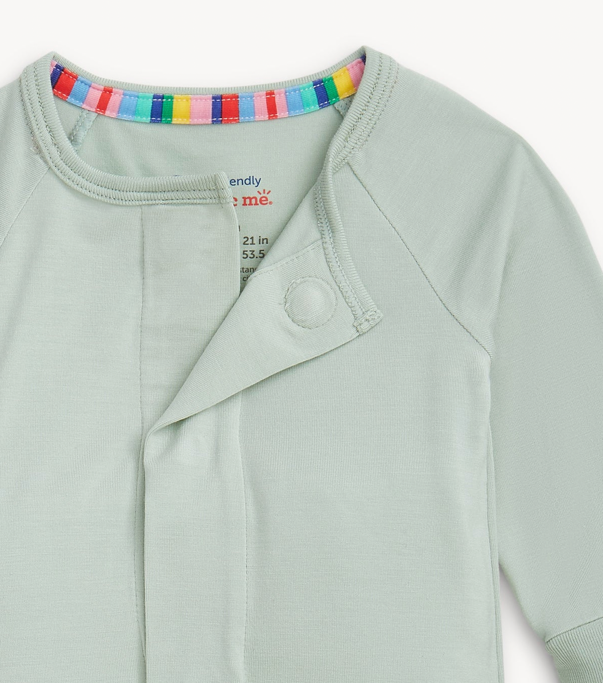 Magnetic Convertible Coverall- Seafoam