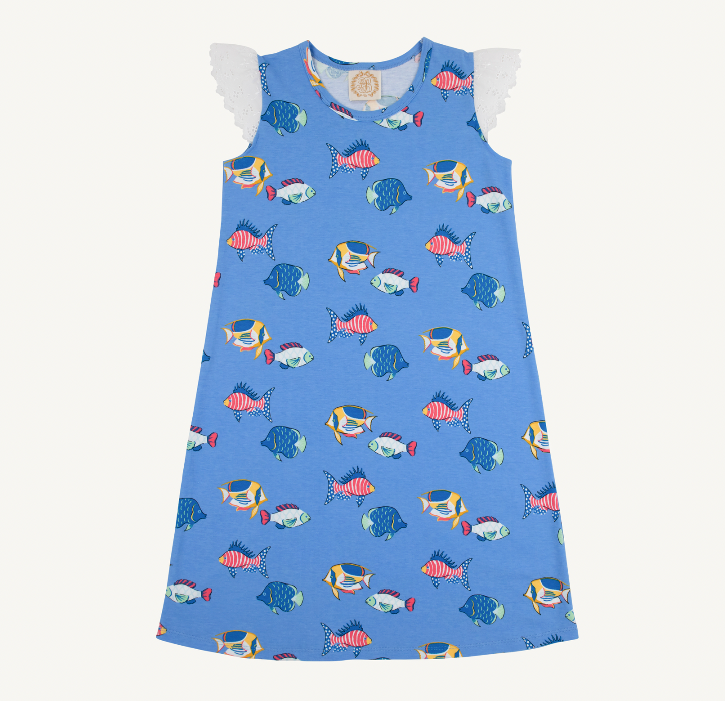 Sleeveless Polly Play Dress - Here Fishy Fishy