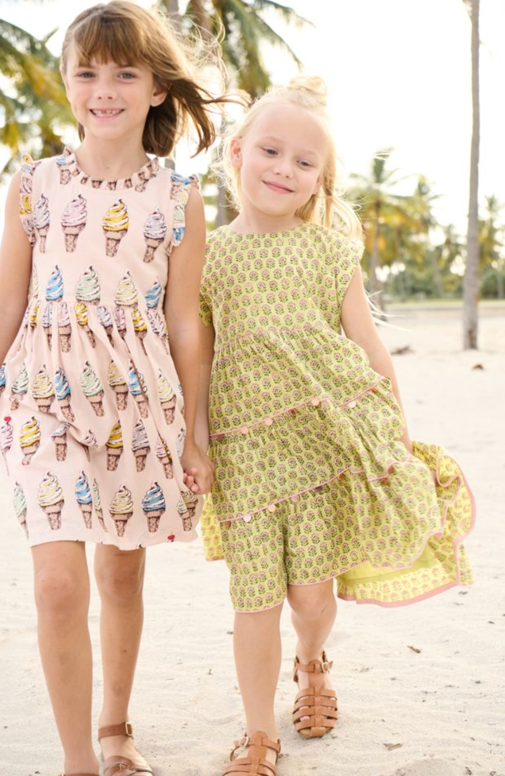 Alyssa Dress- Pink Soft Serve