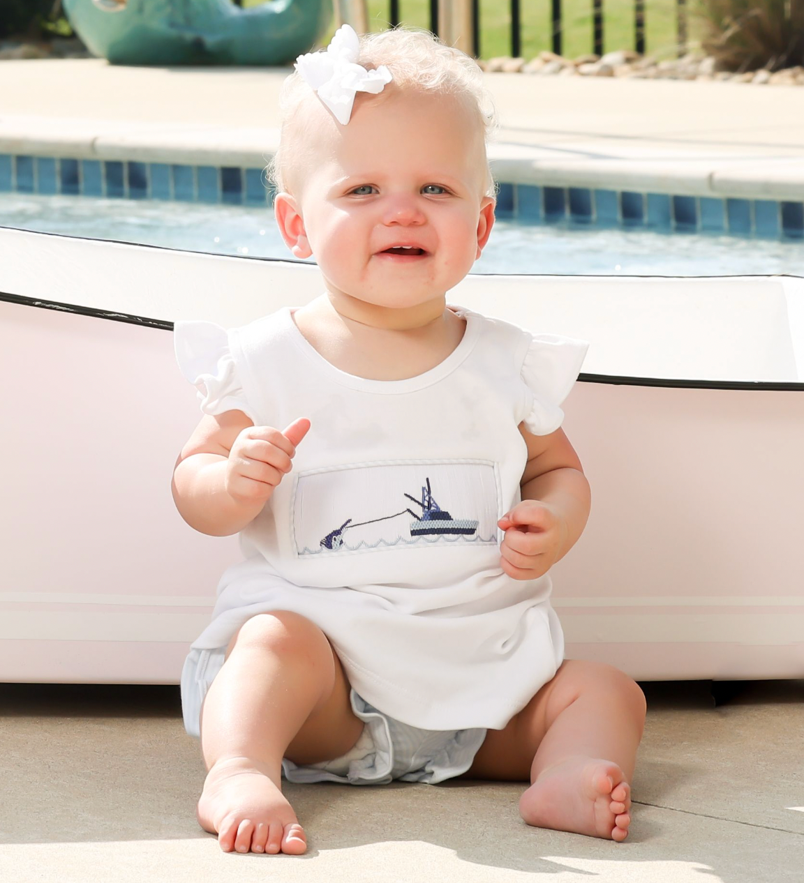 Smocked Bloomer Set - Hooked Up