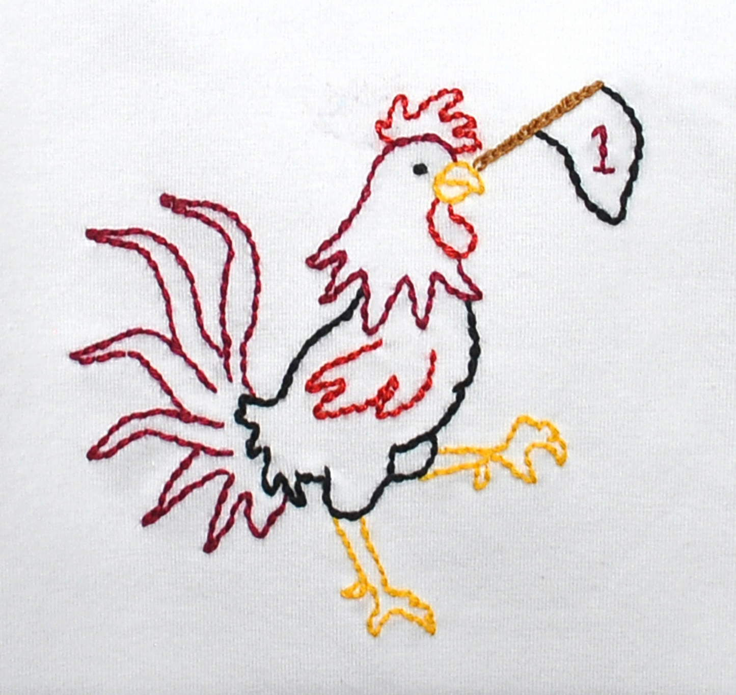 Gamecock w/ Flag Tee