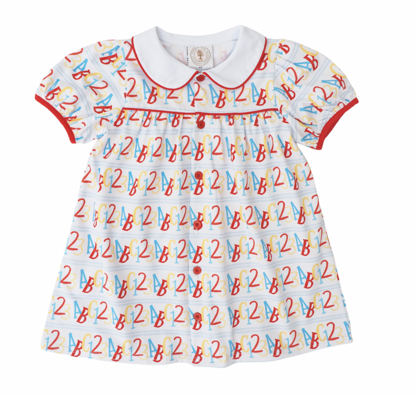 PRE-ORDER Paisley Proper Dress- ABC 123