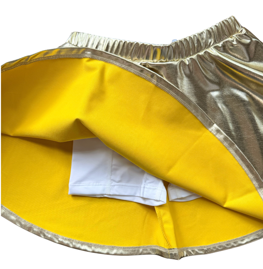 Metallic Champ Skirt