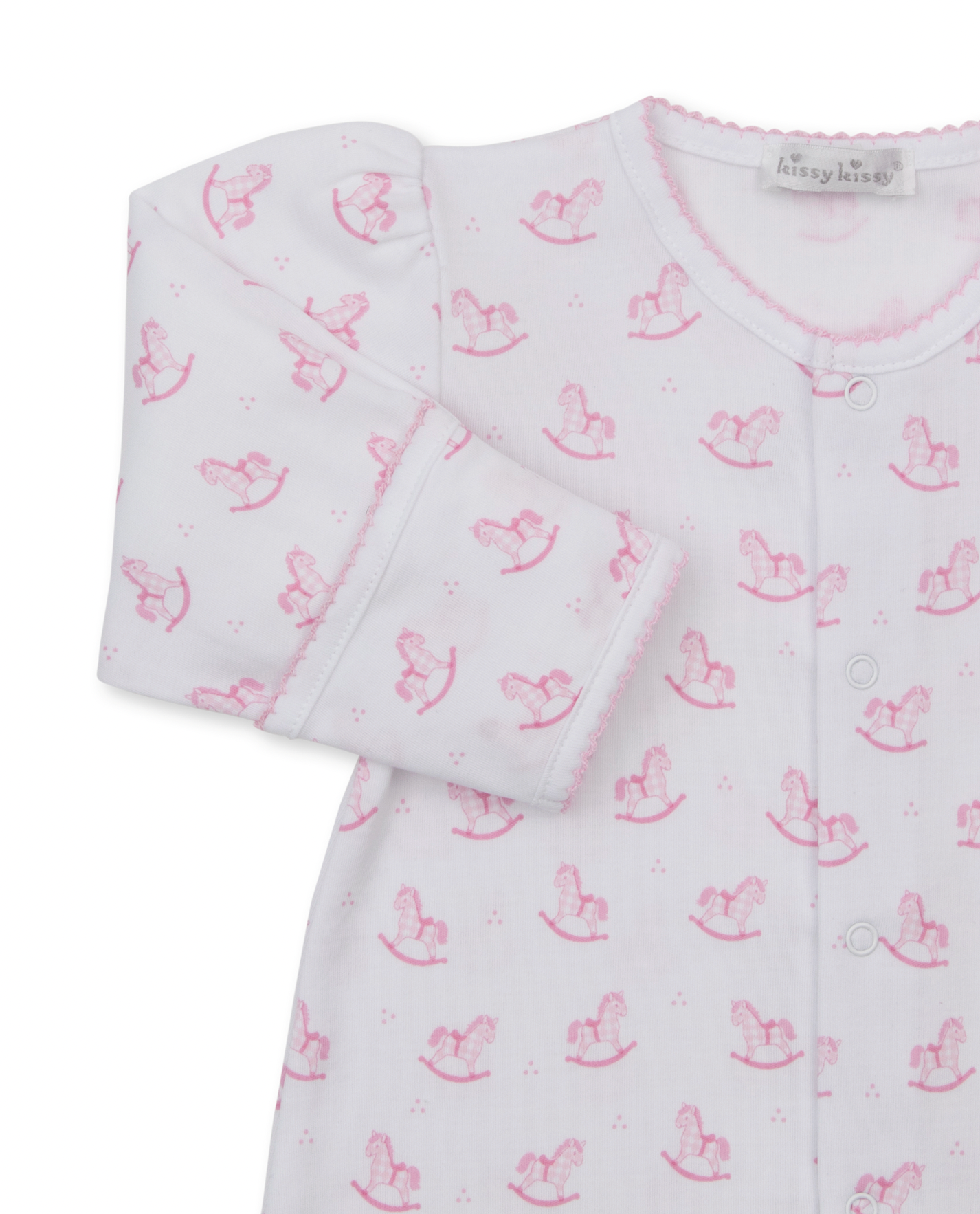 Converter Gown- Pink Gingham Rockers