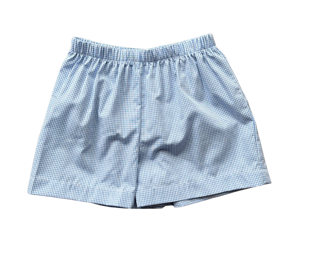 Boys Smocked Airplane Short Set