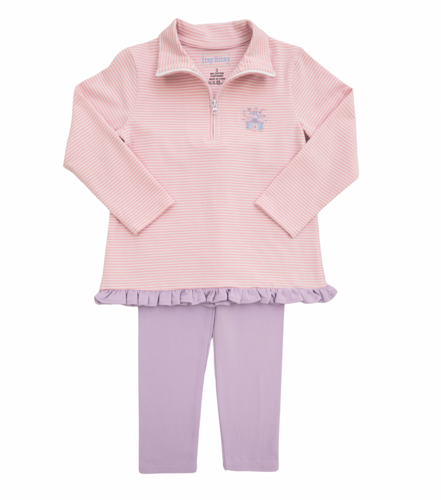 Castle 1/4 Zip Pullover Set