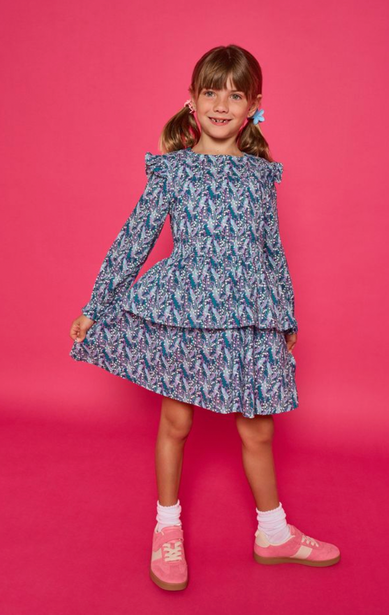 *PRE-ORDER* Carleton Dress- Winterthur Wildflowers