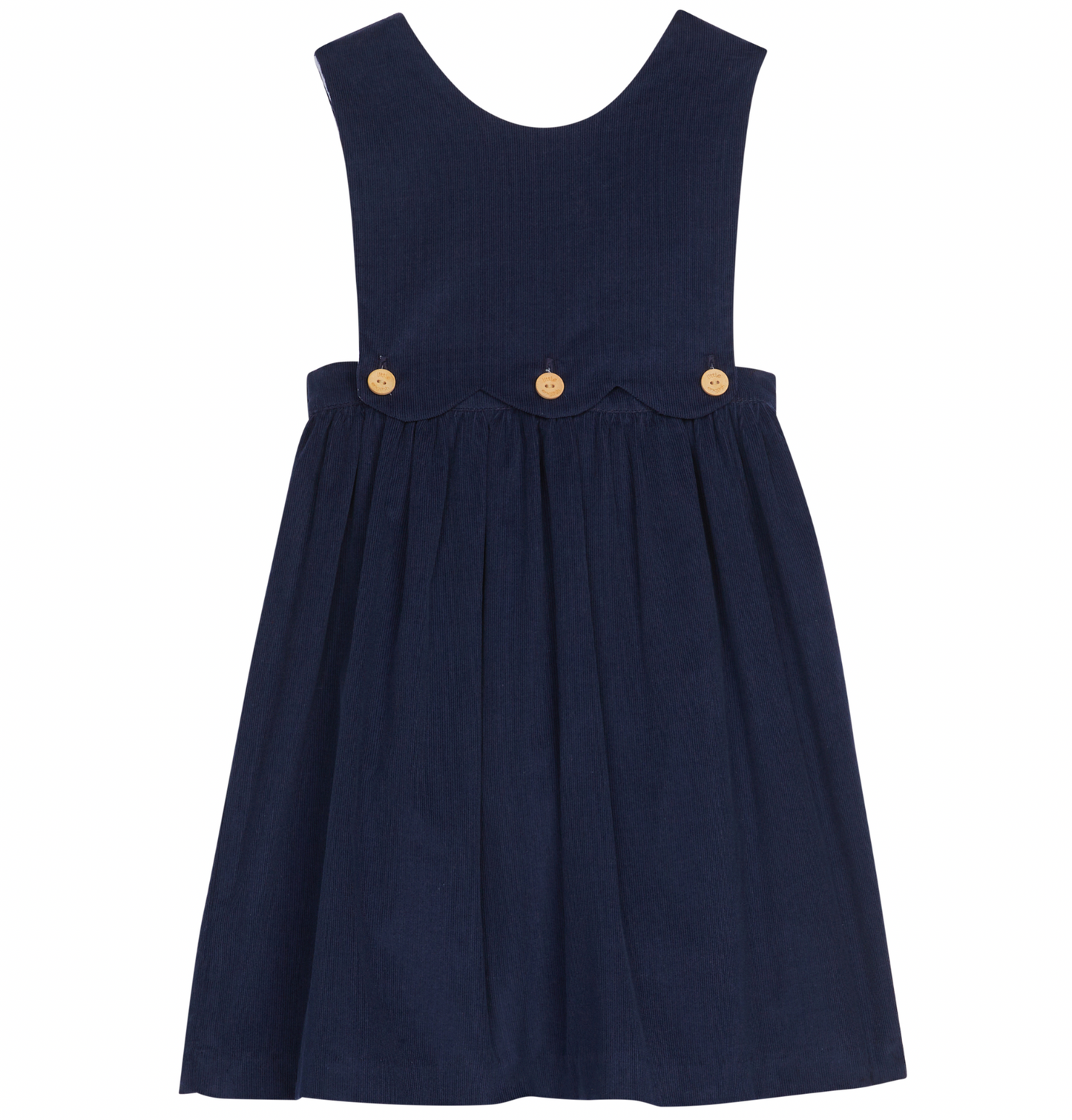 *PRE-ORDER* Button Panel Jumper- Navy Corduroy