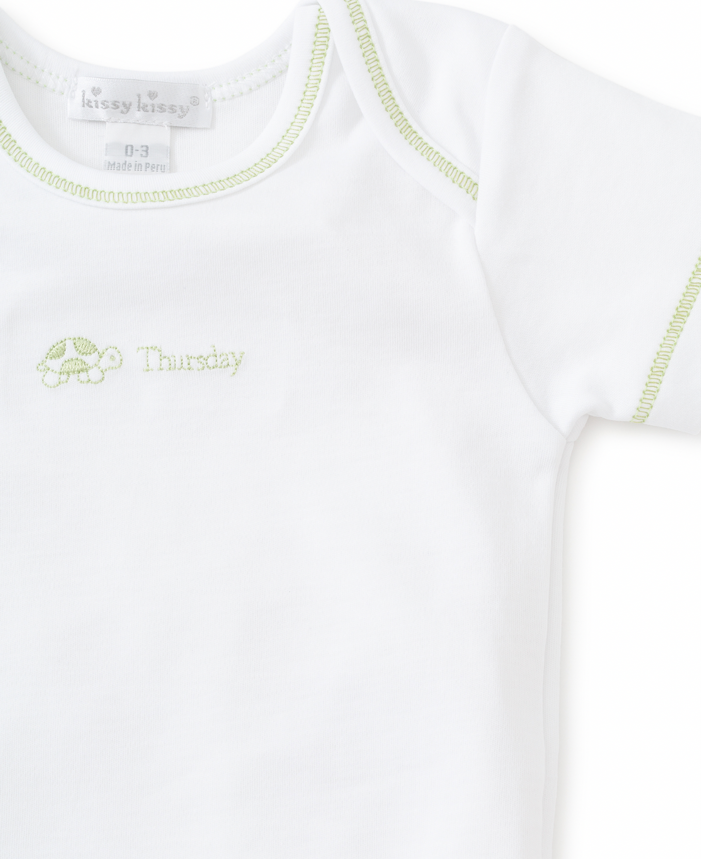 Days of the Week Bodysuit Set