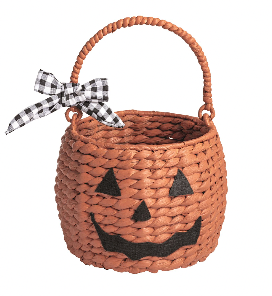 Pumpkin Treat Basket- Orange