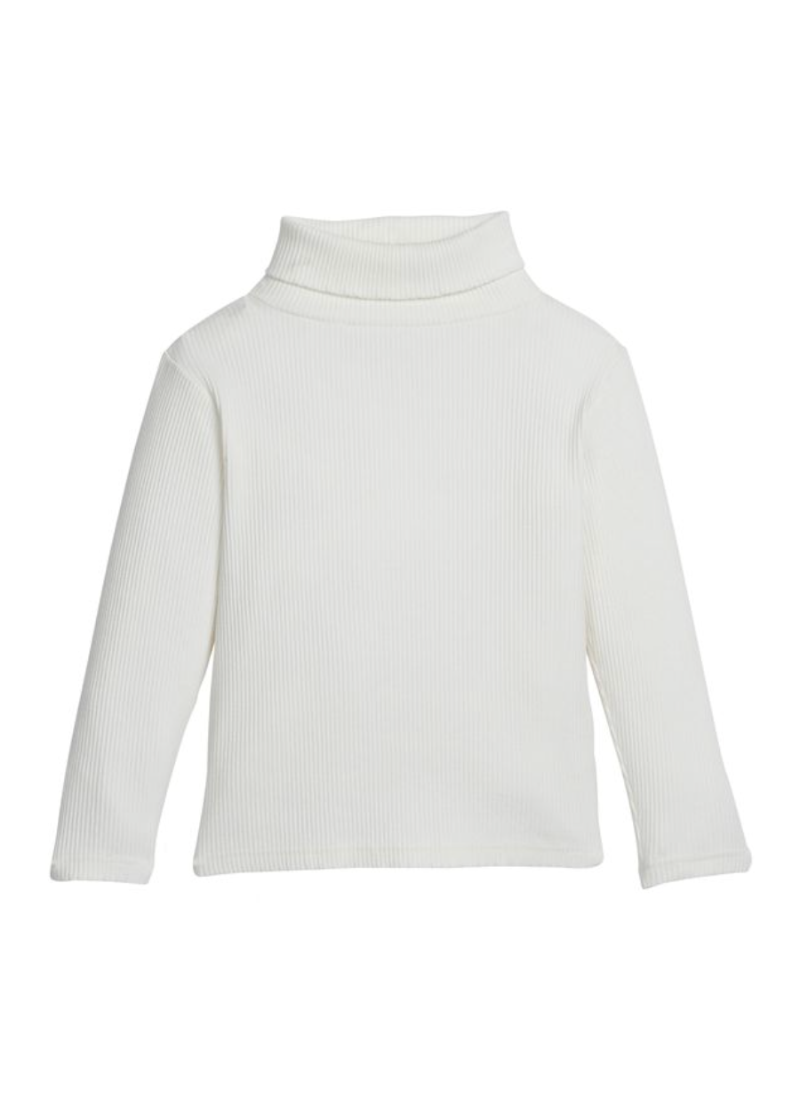 *PRE-ORDER* Ribbed Turtleneck- Ivory