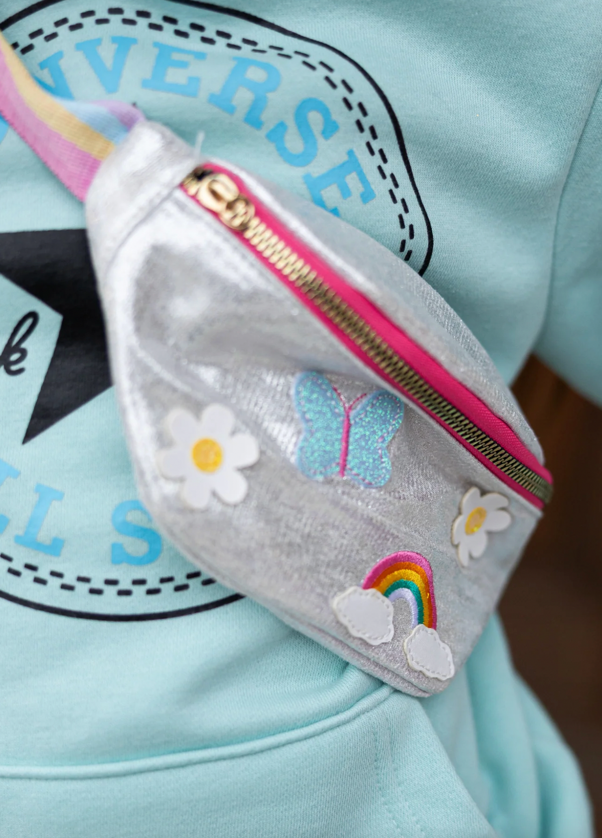 Rainbows and Butterflies Fanny Pack