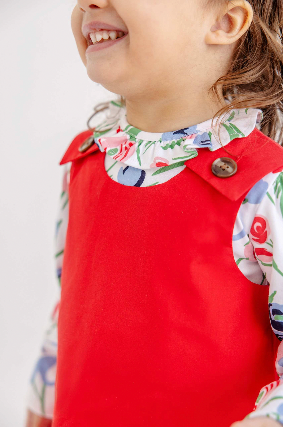 Reece Ruffle Top- Fair St Floral
