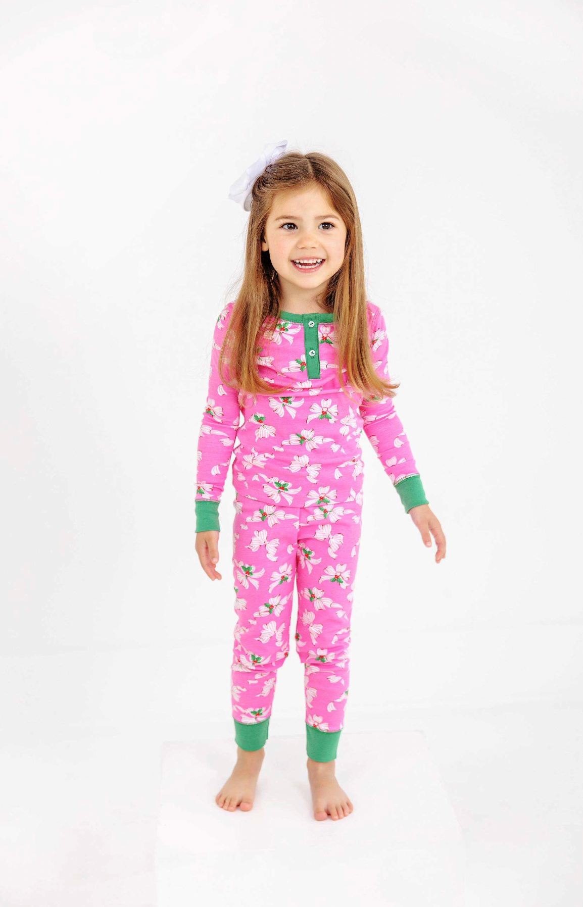 Sara Janes Sweet Dream Set- Bows of Holly/Kiawah Kelly Green