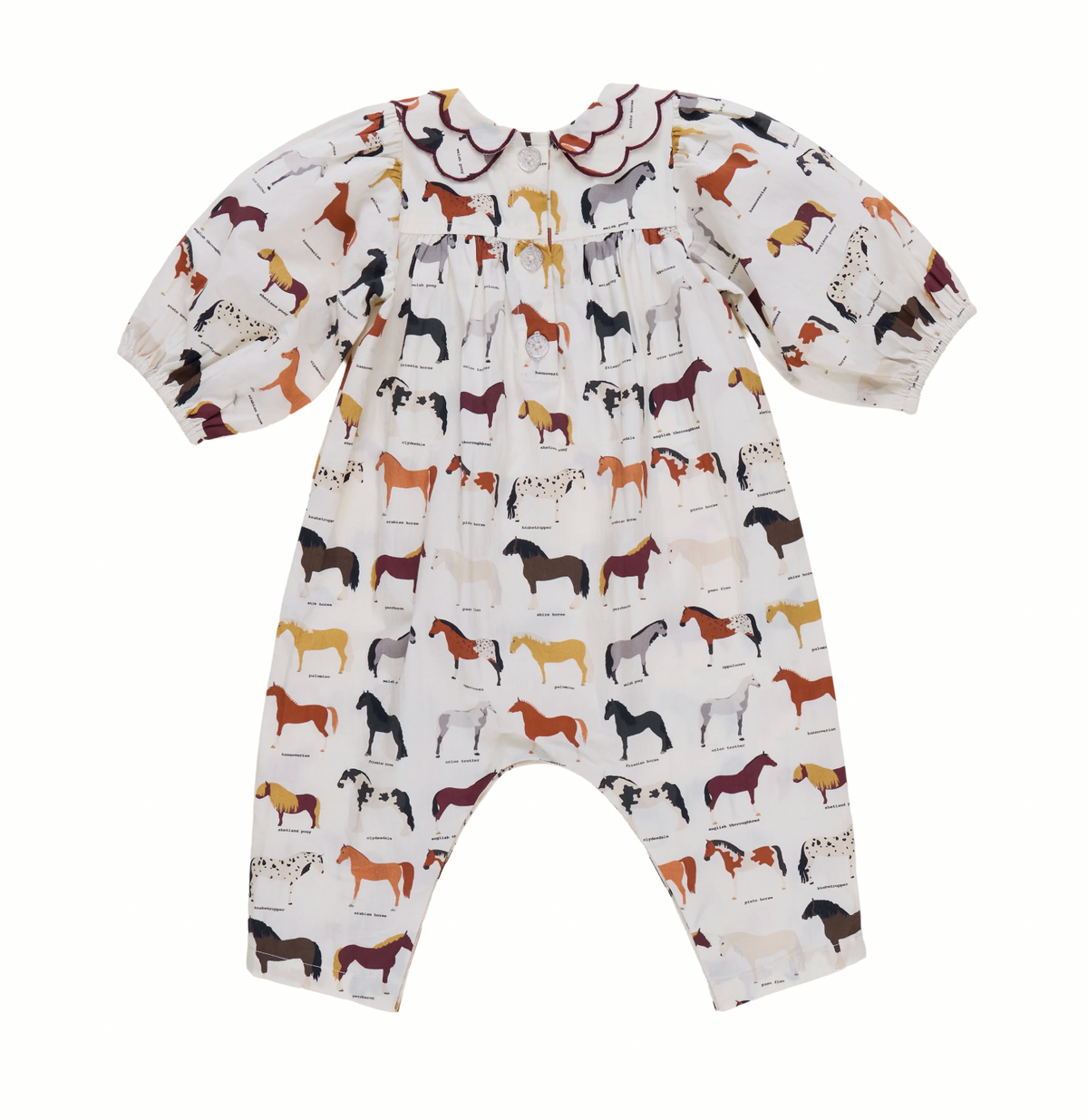 *PRE-ORDER* Baby Girls Darcy Jumper- Horse Breeds