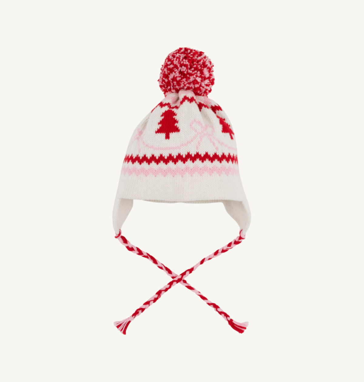 Parrish Pom Pom Hat- Palmetto Pearl/Bows and Trees