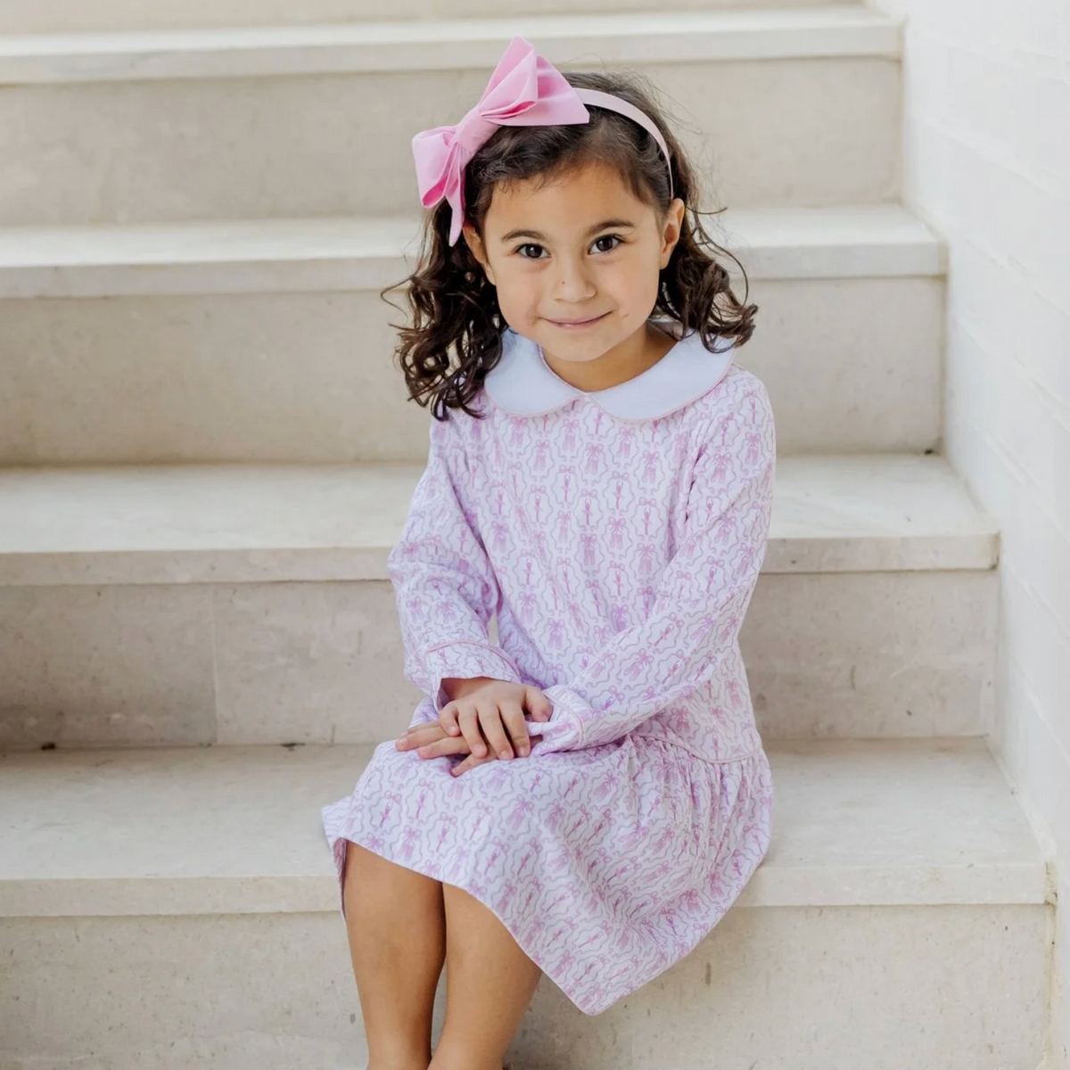 Lillian Girls' Dress - Ballet and Bows
