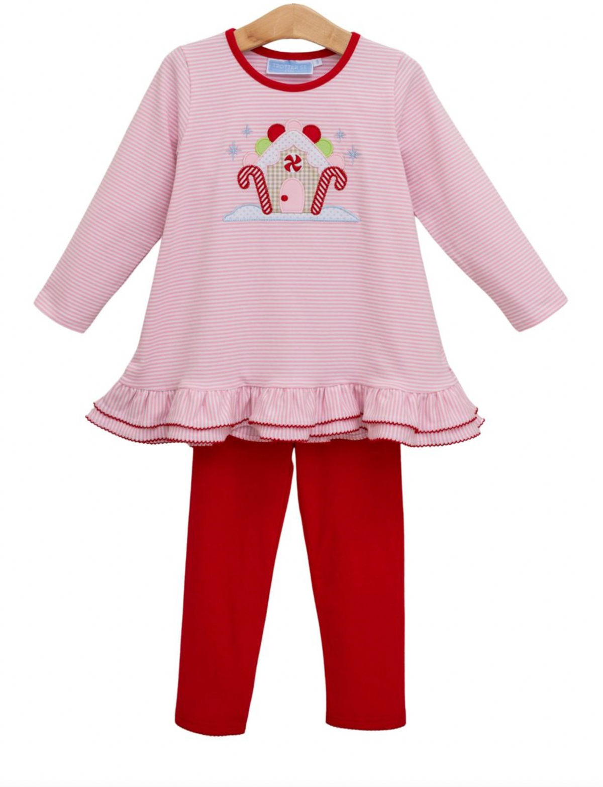 Gingerbread House Pant Set