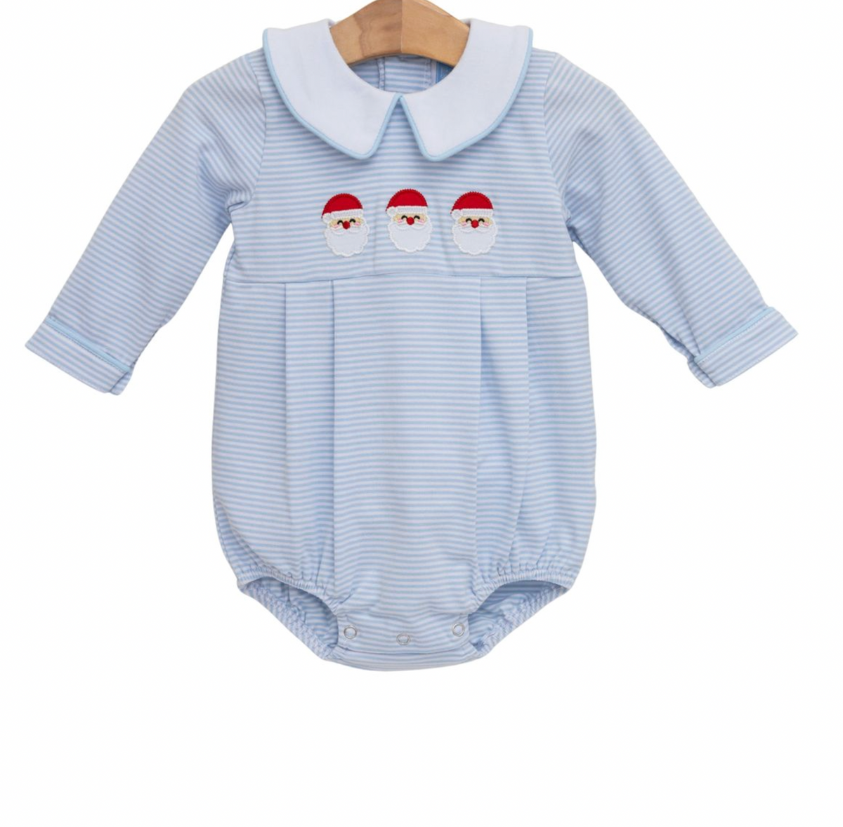 Santa Trio Bubble- Blue