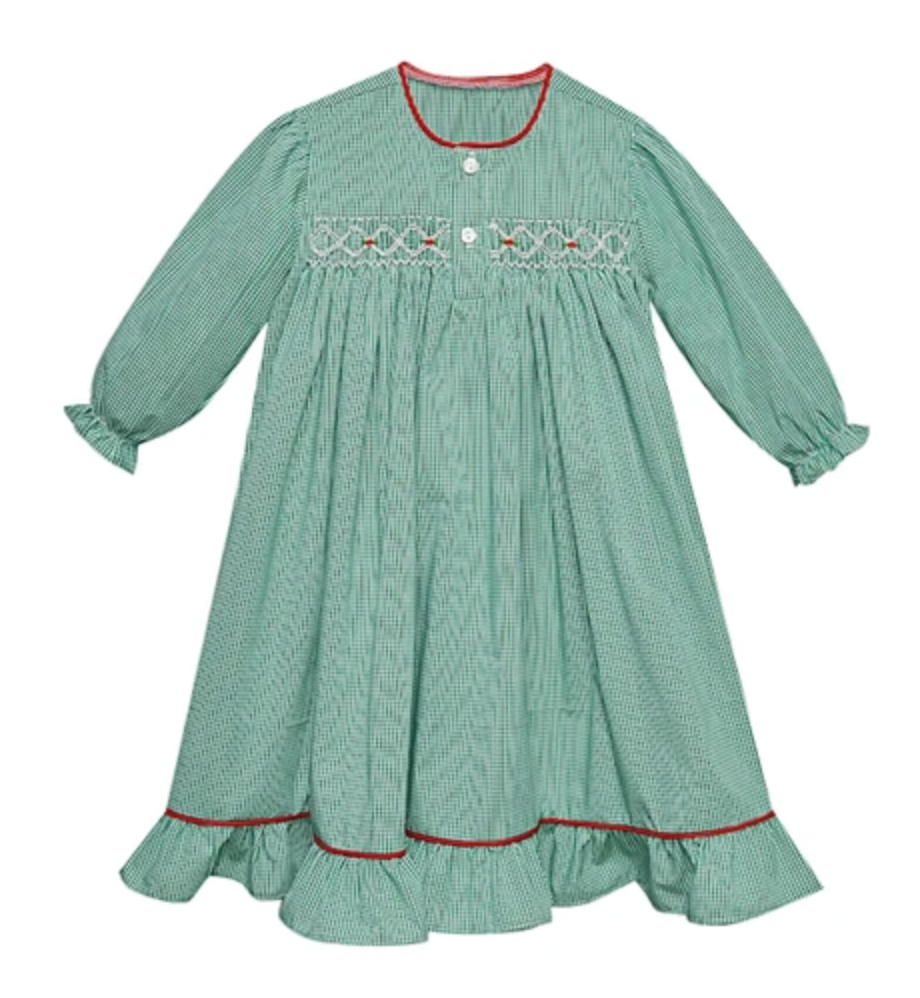 Green Claire Gown