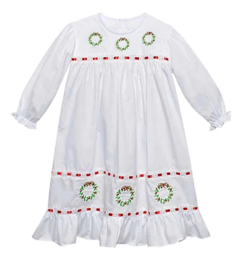 Clementine Gown-Christmas Wreath