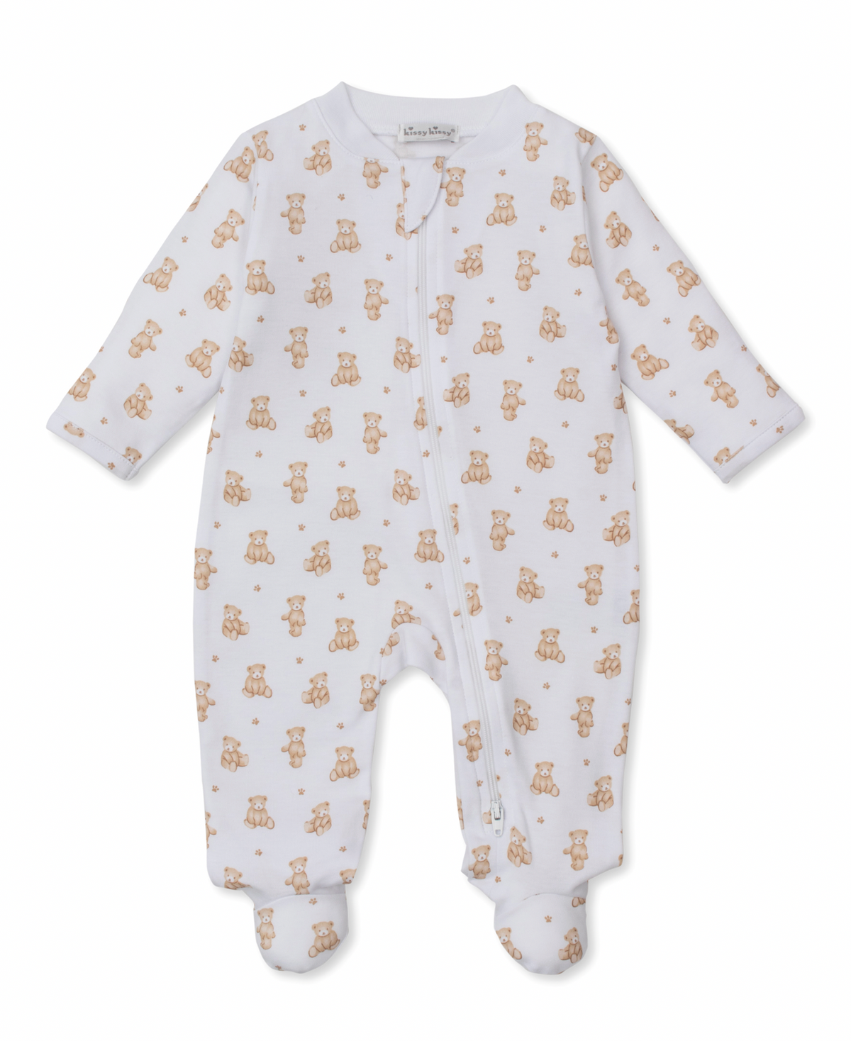 Footie w/ Zipper- Teddy Bears