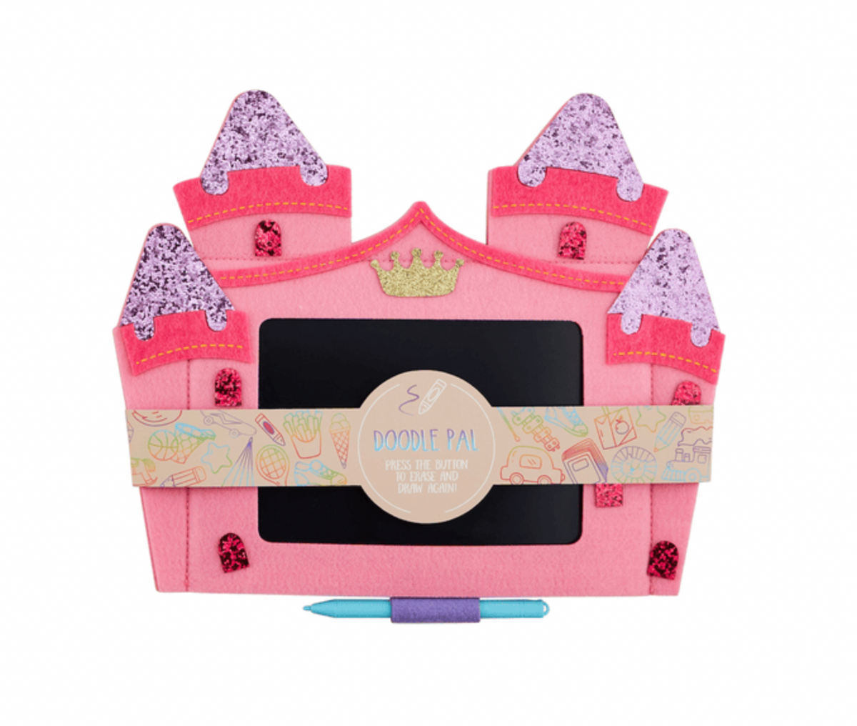 Felt Doodle Pad- Castle