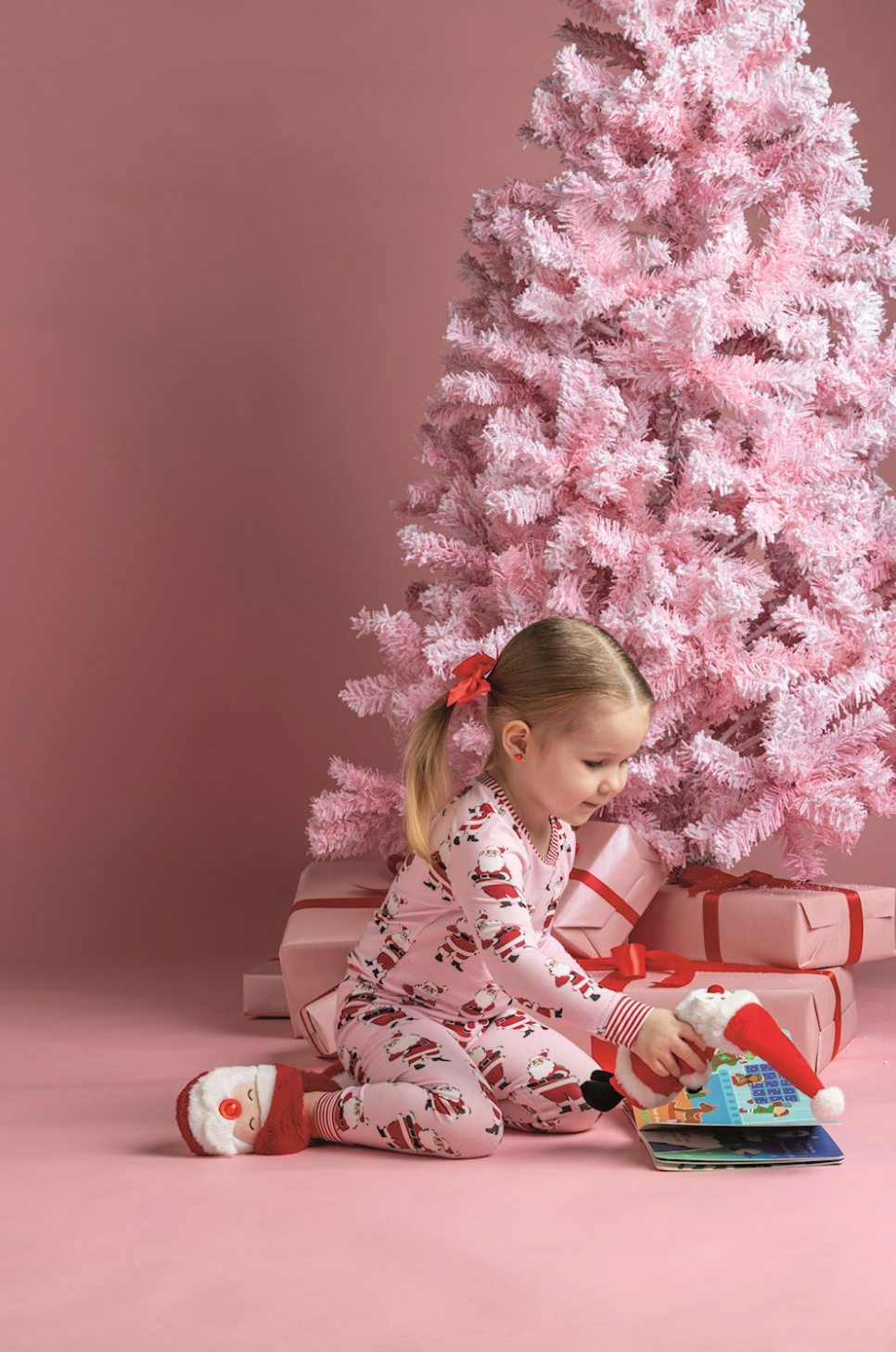 Santa Light Up Slippers