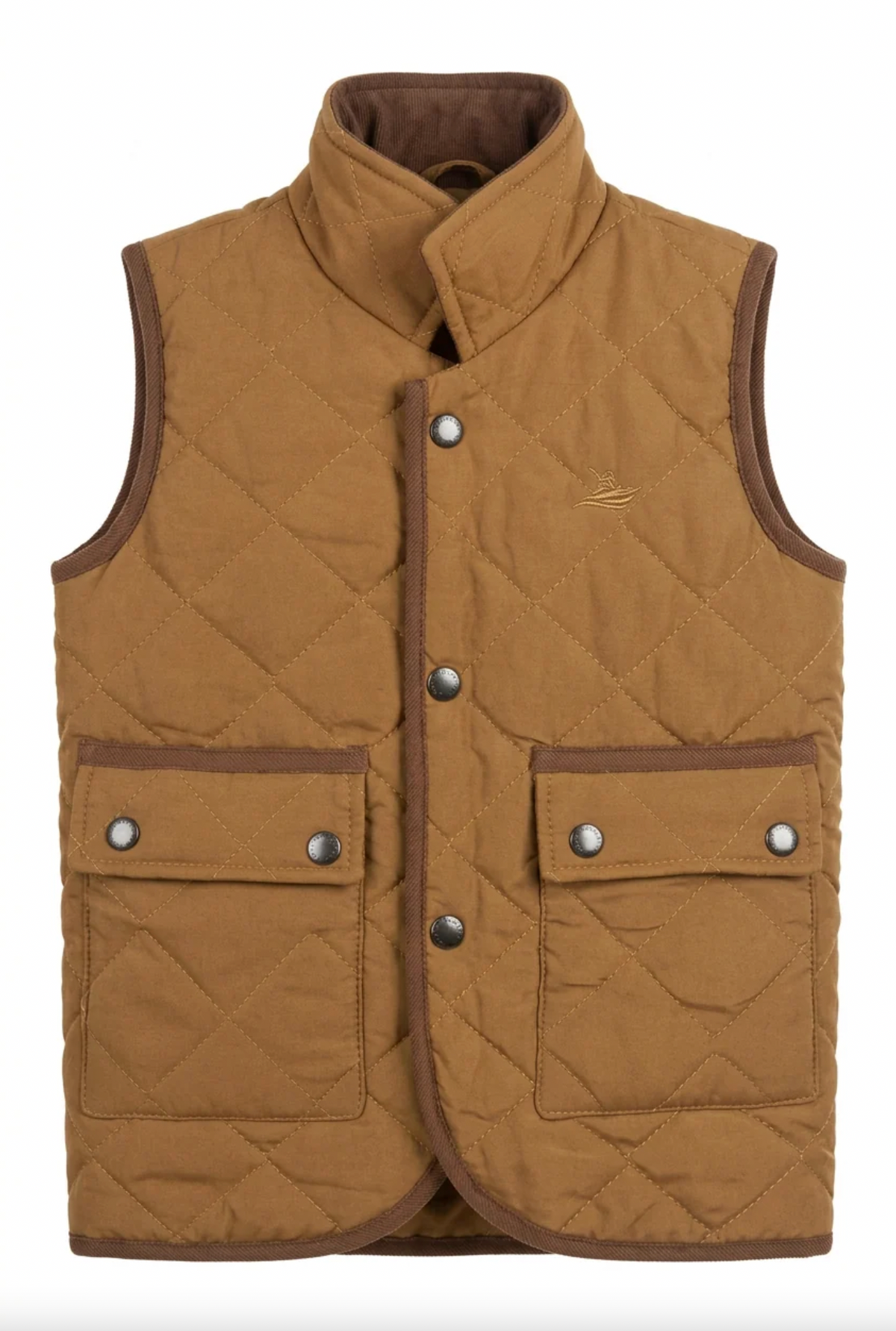 Boys Vest- Chocolate