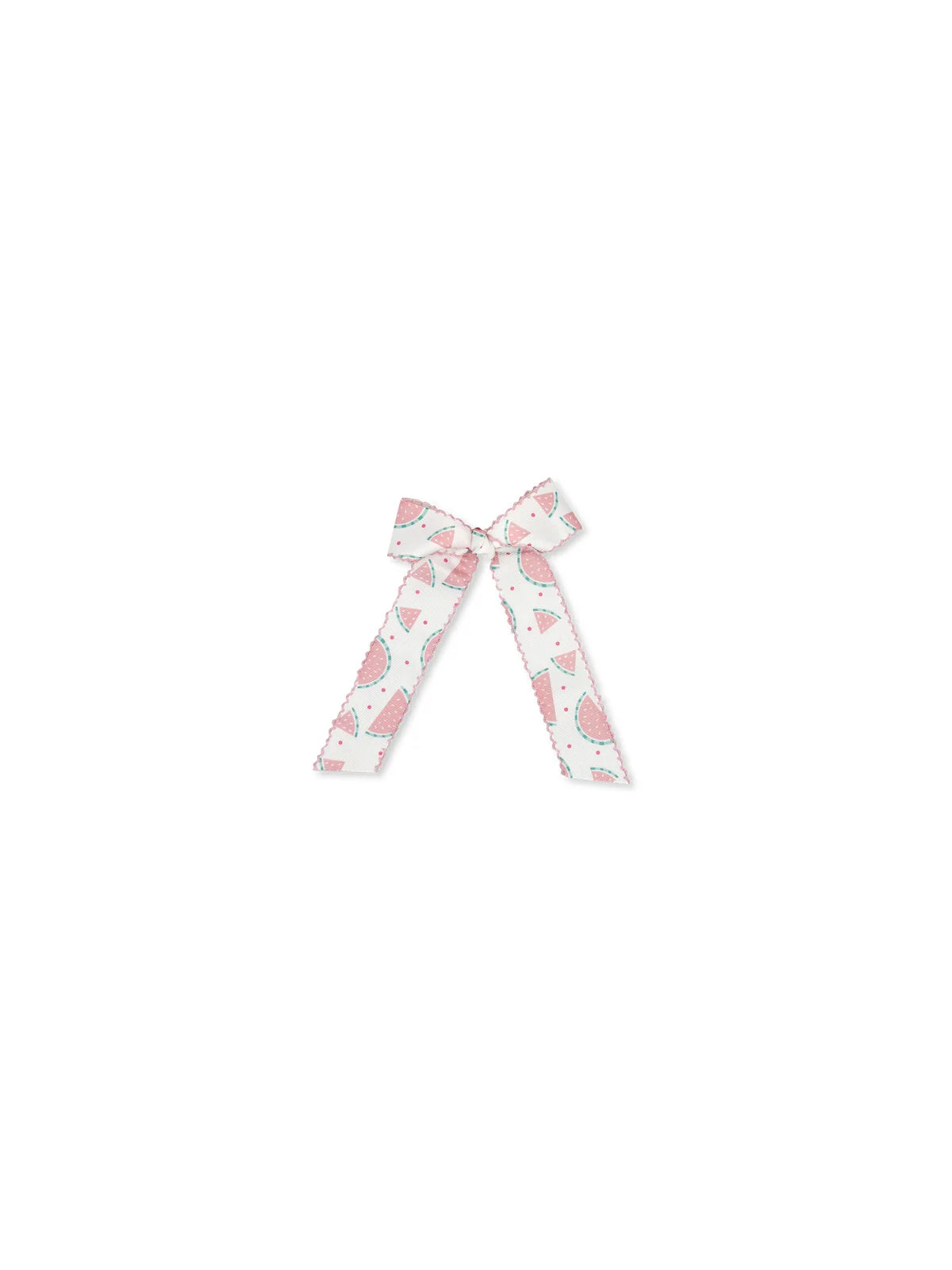Lila Long Bow- Whimsey Watermelon