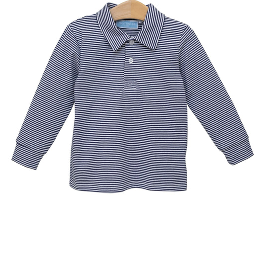 Jackson Polo - Navy Stripe