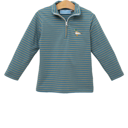 Mallard Embroidery 1/4 Zip Pullover
