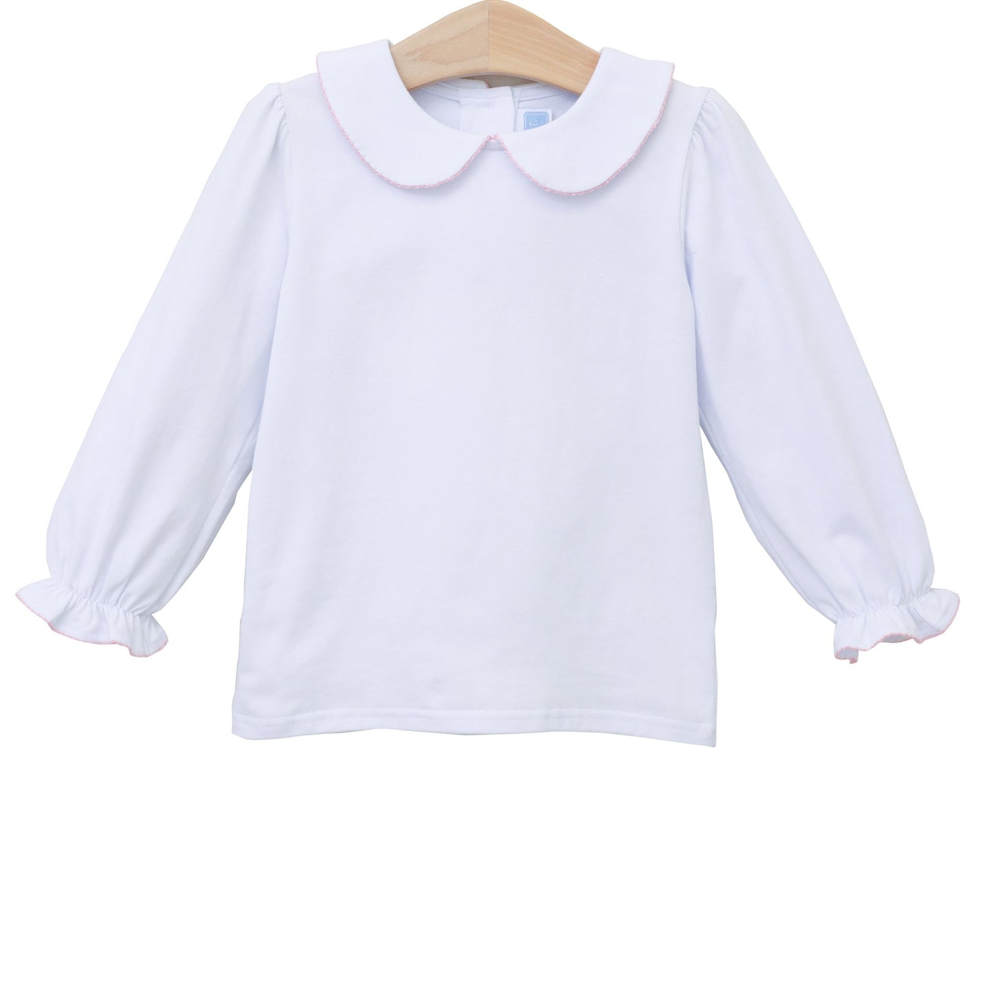 Peter Pan Collar Top - Light Pink