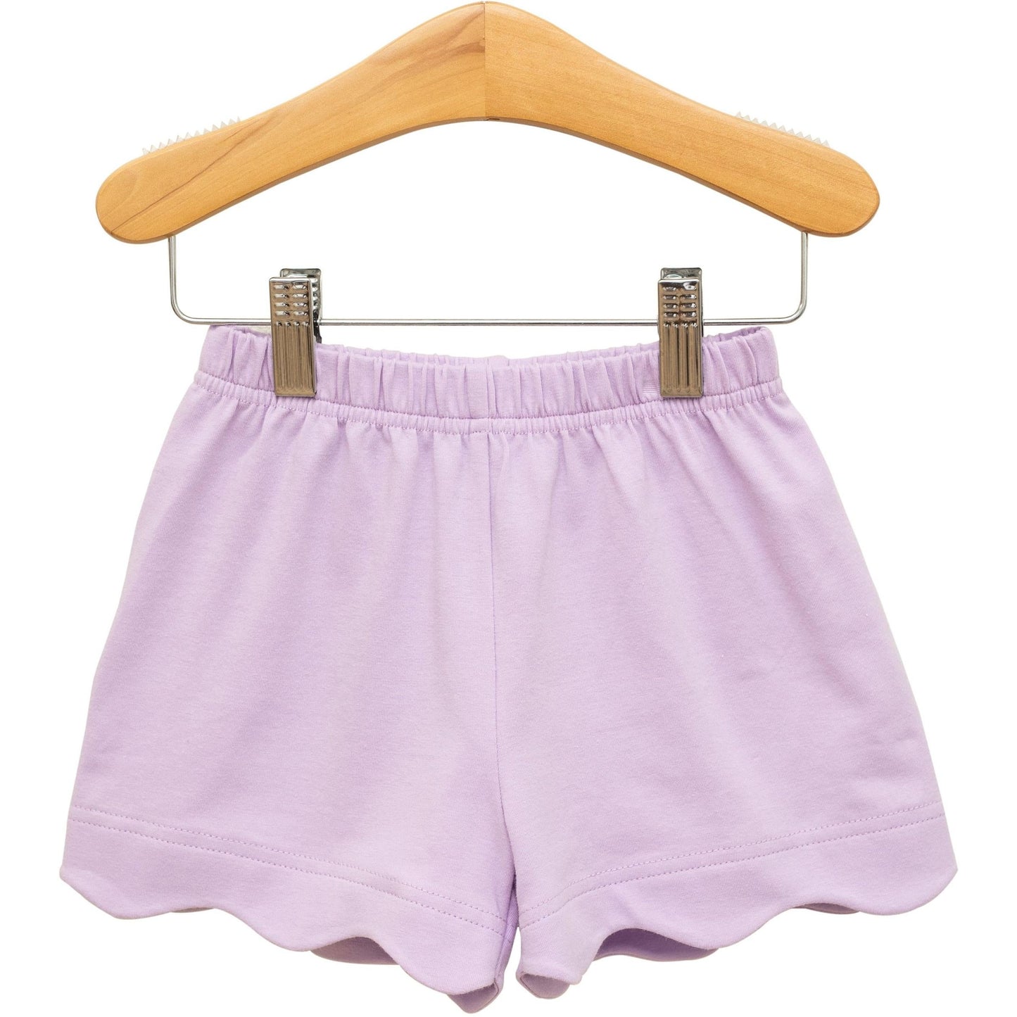 Scallop Shorts - Lavender