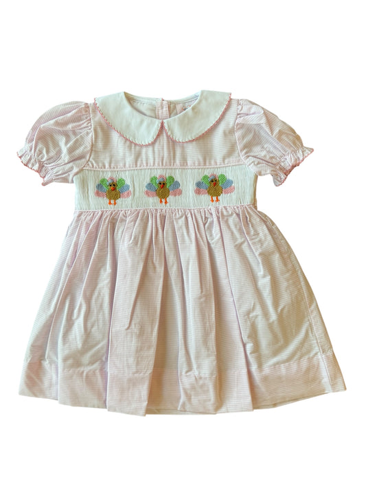 Anna Dress - Smocked Turkey