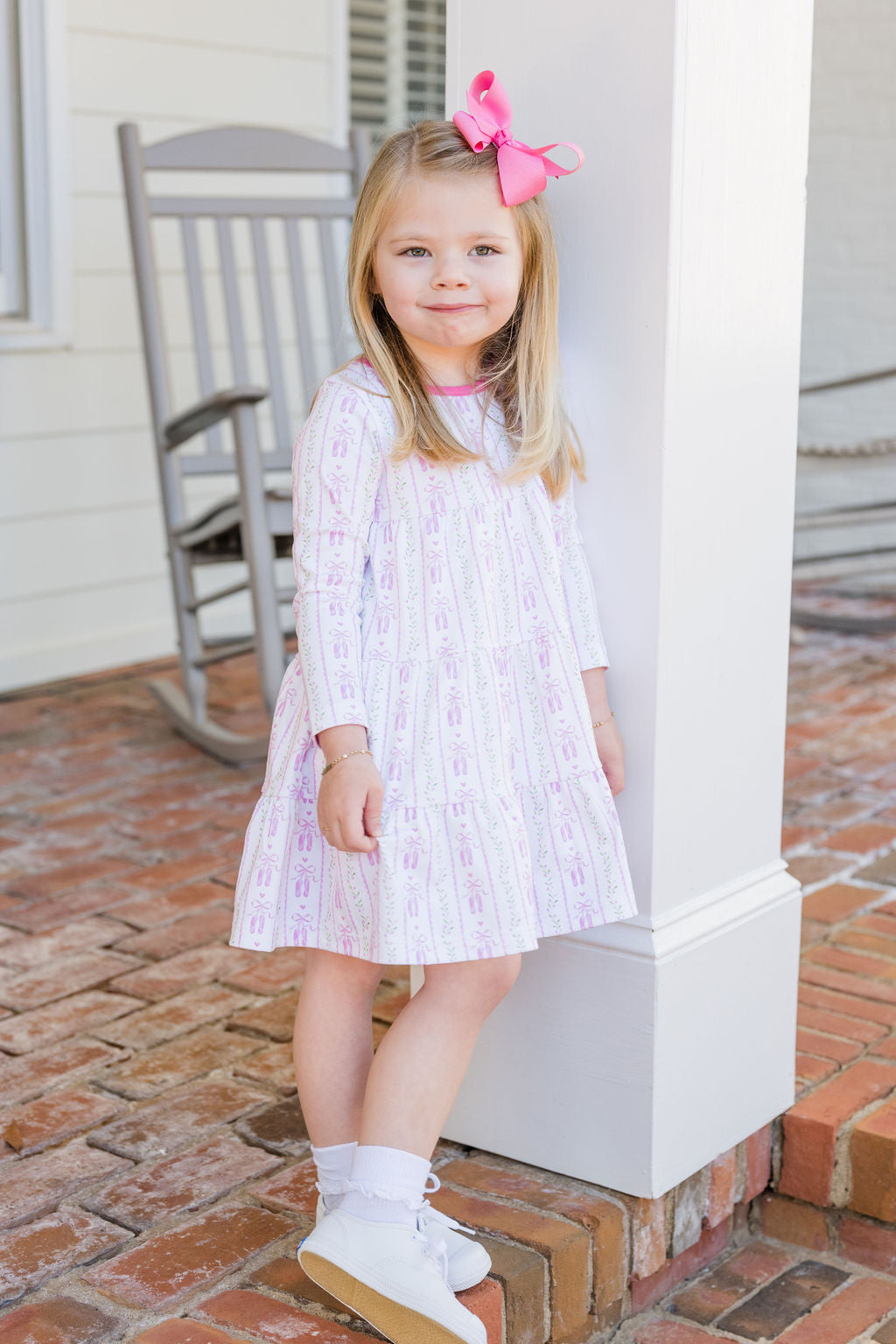 *PRE-ORDER*Tally Twirl Dress - On Pointe Knit