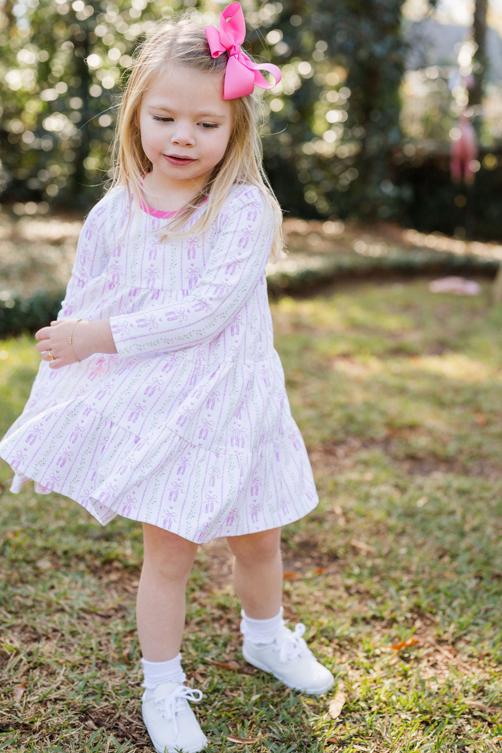 *PRE-ORDER*Tally Twirl Dress - On Pointe Knit