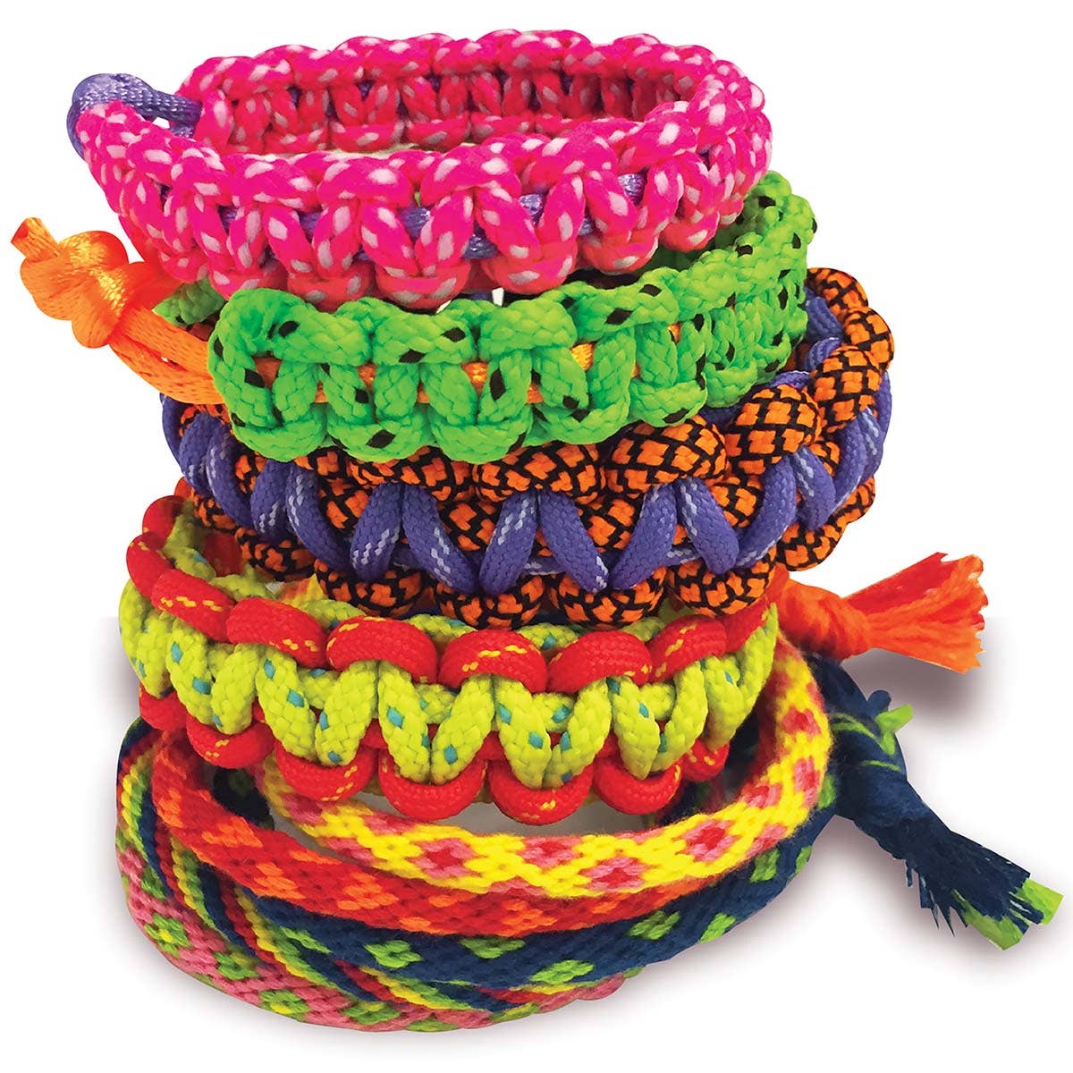 4M Kidzmaker Friendship Bracelet Kit-DIY for Kids