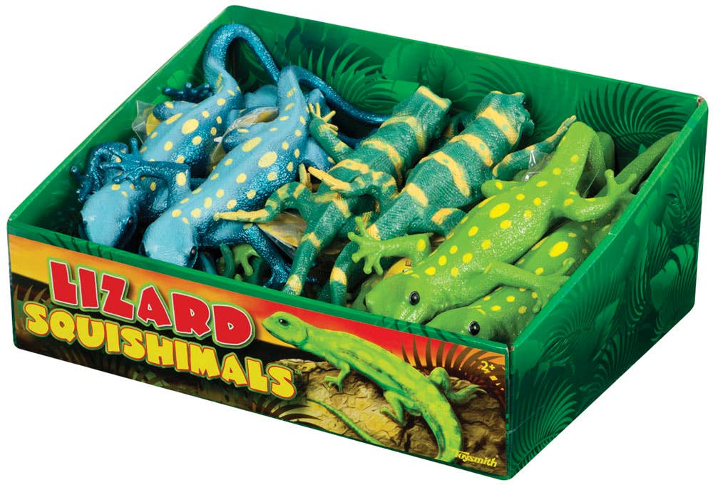 13" Lizard Squishimals, Assorted Colors