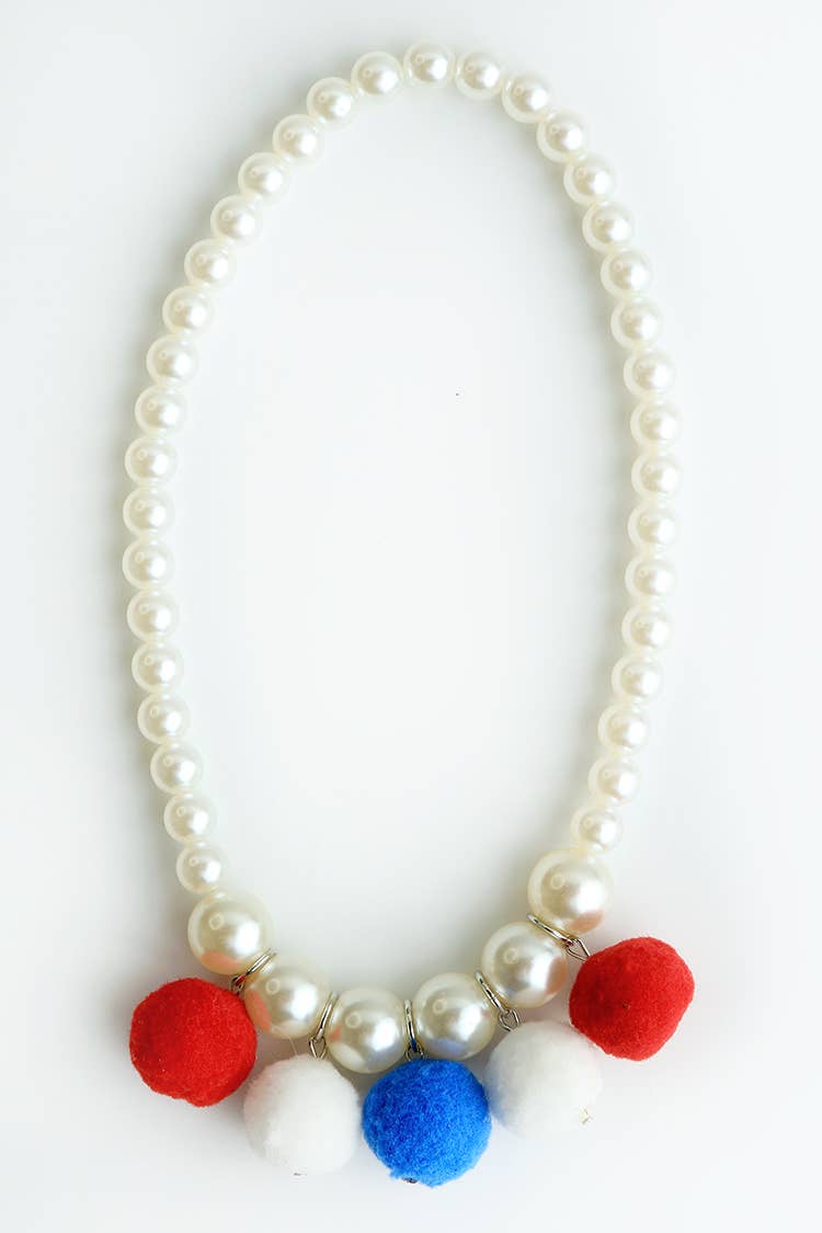 Pom Pom Pom Necklace